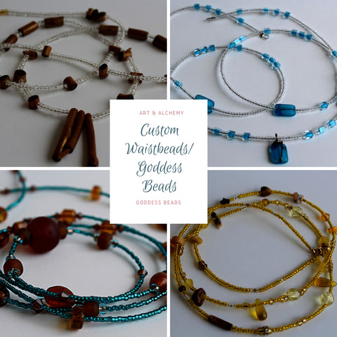 Custom Waistbeads/Goddess Beads