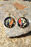 Enchanted Gold Feather Earrings