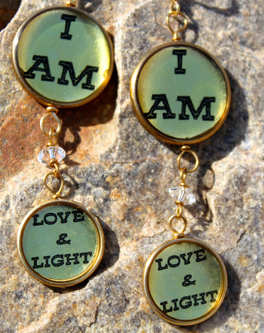 "I AM" Love & Light Earrings