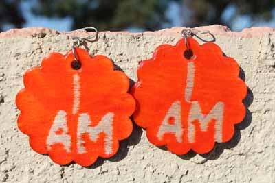 "I AM" Orange Glow