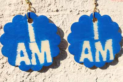 "I AM" Blue Talking Waters